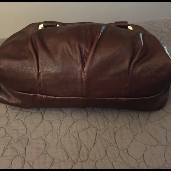 Michele Leather Satchel with Tassel - Picture 4 of 8